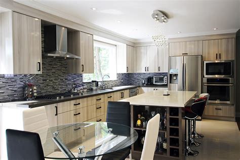 toronto  thornhill custom modern kitchen design