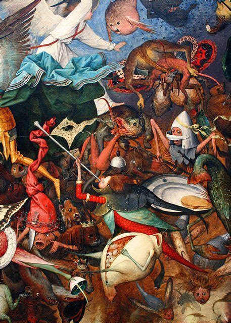 la caída de los ángeles rebeldes pieter bruegel ca 1562 arte
