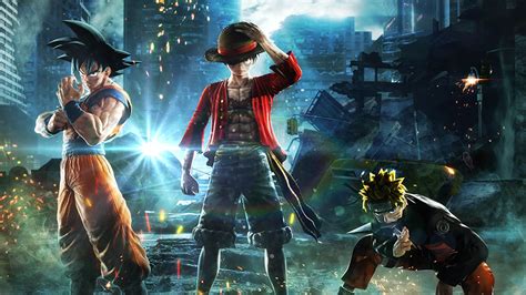 jump force trailer lets fan favorite anime characters fight collider