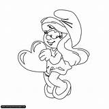 Smurfette Coloring Pages Drawing Smurfs смурфики раскраска Schlumpfine Malvorlagen Schlumpf Gif Getdrawings Sketch Sketchite Colouring Choose Board sketch template