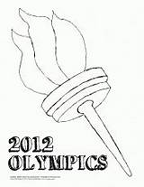 Coloring Torch Olympic Gif Pages Maze Related Coloringhome sketch template