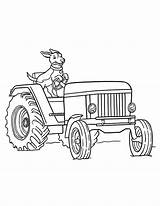 Tractor Pages Coloring Printable Getcolorings sketch template