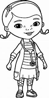 Doc Mcstuffins Coloring Pages Printable Printables Getcolorings sketch template