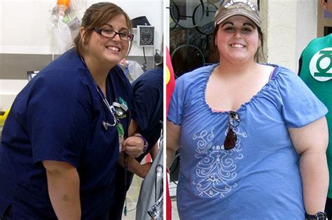 extreme weight loss obese nurse sheds 11st after quitting