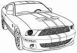 Para Carros Colorir Desenhos Mustang Ford Coloring Printable Pages Pintar Car Pasta Escolha Desenho sketch template