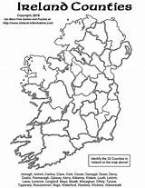 Counties Coloring Donegal Lorette Estaminet Armagh sketch template