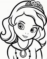 Sofia Disney Coloring Printable First Princess Pages Colouring Ecoloringpage Kids Junior sketch template