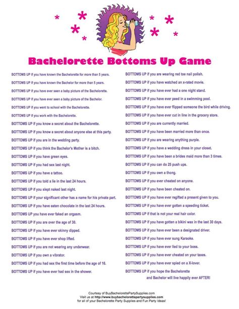 24 Free Bachelorette Party Printables Every Bride Will