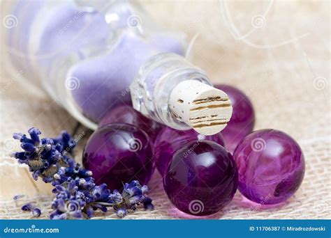 lavender spa stock image image  dispenser bath accessory