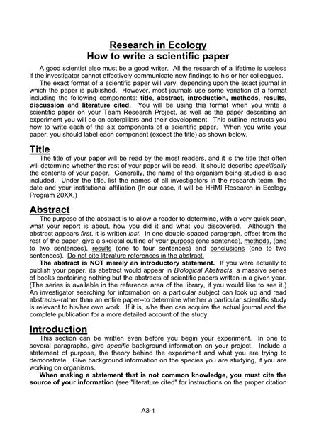scientific paper hotelsafessave  format science paper