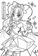 Coloring Glitter Pages Force Sheets Precure Twinkle Princess Cure Getdrawings Girls Sailor Moon Adult Printable Cute Anime Book sketch template