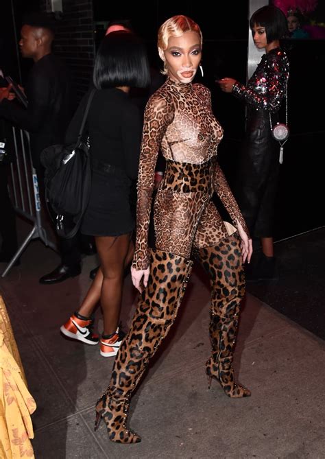 winnie harlow leopard met gala afterparty outfit 2019 popsugar fashion photo 3