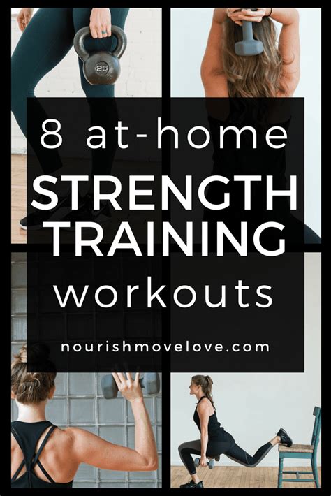 8 Best At Home Strength Training Workouts Nourish Move Love
