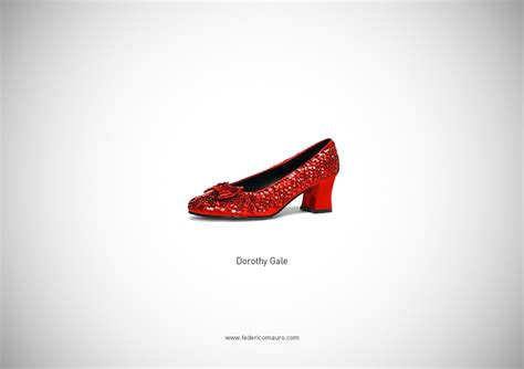 famous shoes  iconic footwear  celebrities    fictional characters