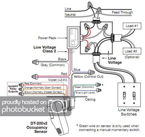 wattstopper dt  wiring diagram