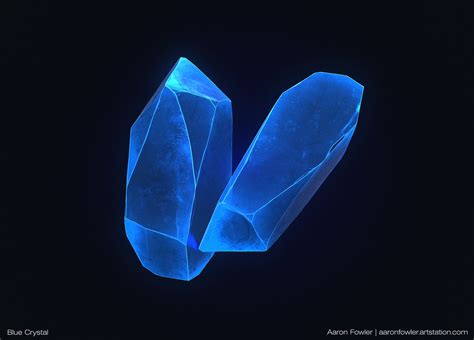 blue crystal httpswwwartstationcomartworkgpq blue crystals