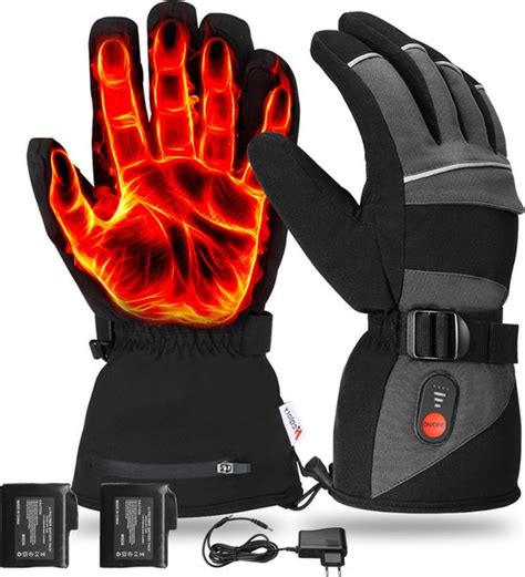 verwarmde handschoenen oplaadbaar elektrisch motorhandschoenen  unisex bolcom