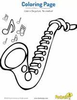 Saxophone Saxaphone Teachervision Bfg Catcher sketch template