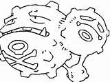 Pokemon Coloring Weezing Pages Weedle Mega Cubchoo Getcolorings Froakie Pinsir Poliwag Drawings Printable Template sketch template