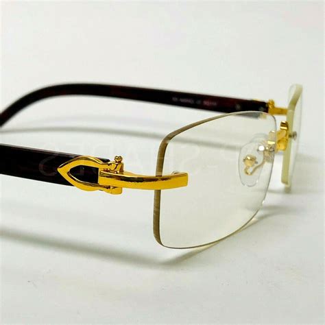 Men S Classy Elegant Exotic Clear Lens Eye Glasses