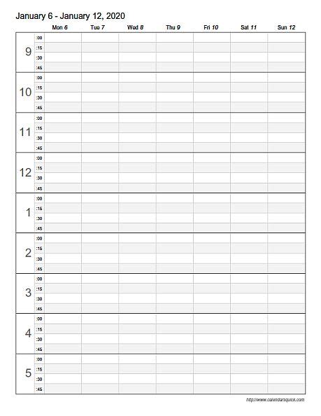 printable appointment calendar templates appointment calendar