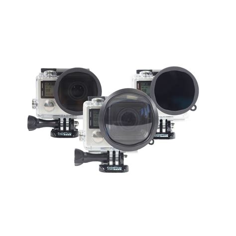 gopro filter  pack  water gopro camera camera shutter speed photo accessories