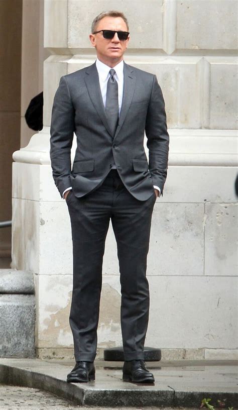 gray notch lapel suit mens wardrobe essentials bond suits