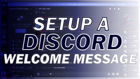 discord tutorial setup  discord  message youtube