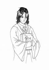 Snape Severus Weasley sketch template