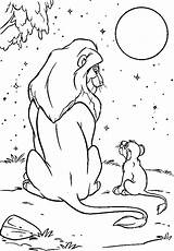 Lion King Coloring Pages Kids Popular Colouring sketch template