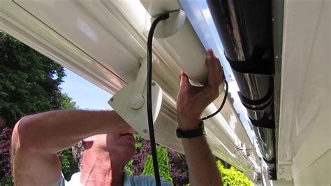 motorised awning heater valance premier blinds awnings    youtube
