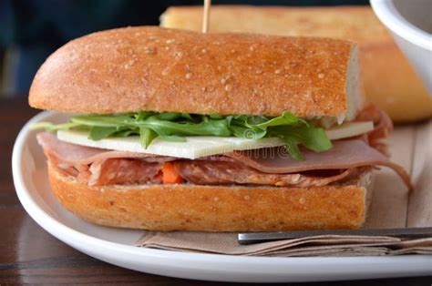 sandwich stock afbeelding image  snack maaltijd
