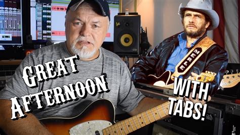 guitar lesson with tabs great afternoon merle haggard youtube