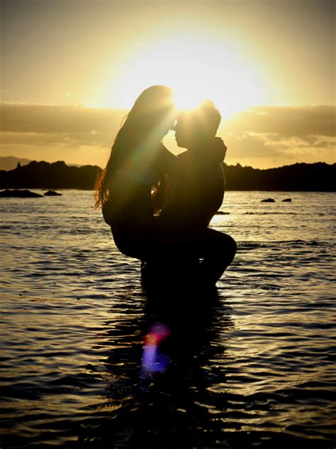 Love Kissing Cute Life Relationships 808 Beach Ocean
