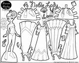 Paper Marisole Dolls Printable Monday Fantasy Gowns Marisol Coloring Click Paperthinpersonas Print Renaissance Pseudo Friends Doll Drawing Color Noble Lady sketch template