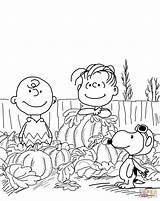 Coloring Charlie Brown Pages Pumpkin Halloween Great Peanuts Thanksgiving Printable Christmas Characters Snoopy Color Print Pumpkins Kids Charlotte Sheets Printables sketch template