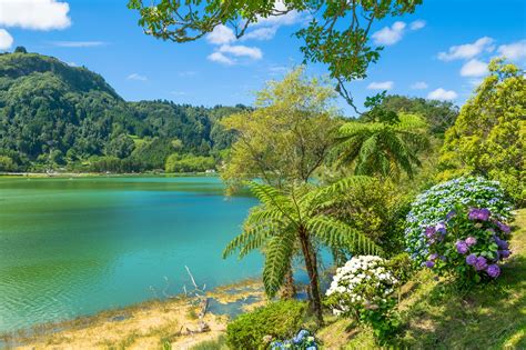 furnas crater walk hiking trail outdooractivecom