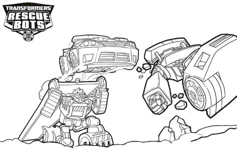 rescue bots coloring pages  coloring pages  kids gambaran