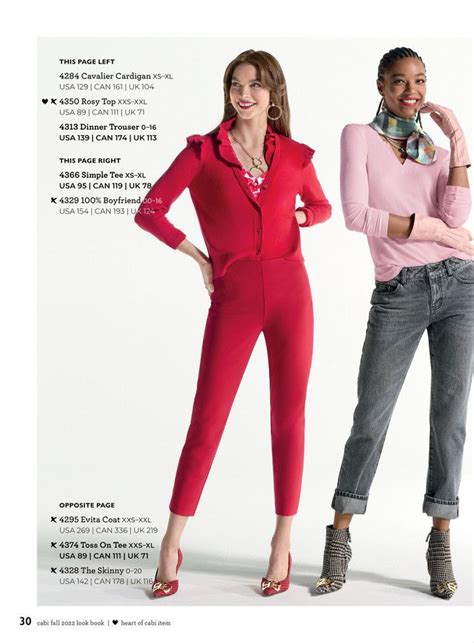 Cabi Fall 2022 Look Book Page 32 33 In 2022 Clothes Design