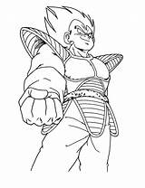 Ball Dragon Coloring Pages Vegeta Kids sketch template
