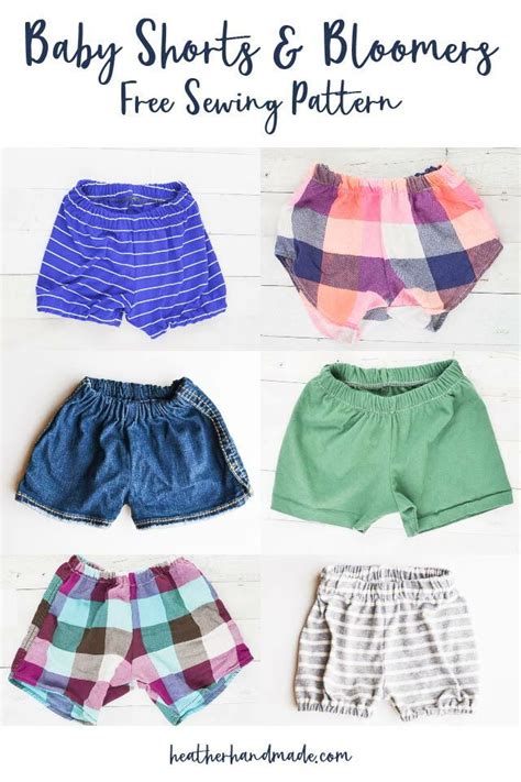 baby shorts sewing pattern allfreesewingcom