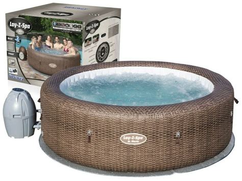 lay  spa st moritz hot tub airjet inflatable lazy spa person