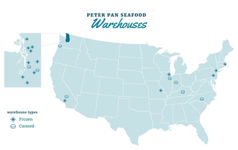 warehouse locations peter pan seafood company llc wild alaskan seafood