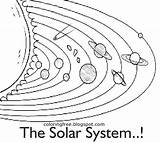 Solar System Coloring Pages Drawing Printable Kids Cartoon Kindergarten Pdf Planet Planets Getdrawings Getcolorings Drawings Easy Color Clipart Paintingvalley Colorings sketch template