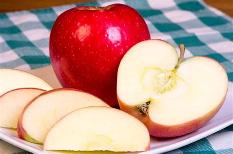 photo sliced apple apple food fruits   jooinn