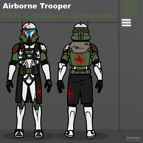 airborne trooper klonkrieger star wars bilder charakterdesign
