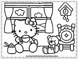 Kitty Hello Coloring Pages Girls Colouring Sanrio Kids Cat Christmas Ballerina Printable Print Family Friends Sheets Color Book Getcolorings Books sketch template
