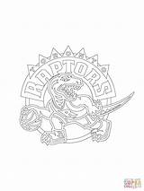 Raptors Toronto Coloring Pages Logo Nba Raptor Printable Warriors Drawing Golden State Color Outline Sport Kids Basketball Coloringtop Adult City sketch template