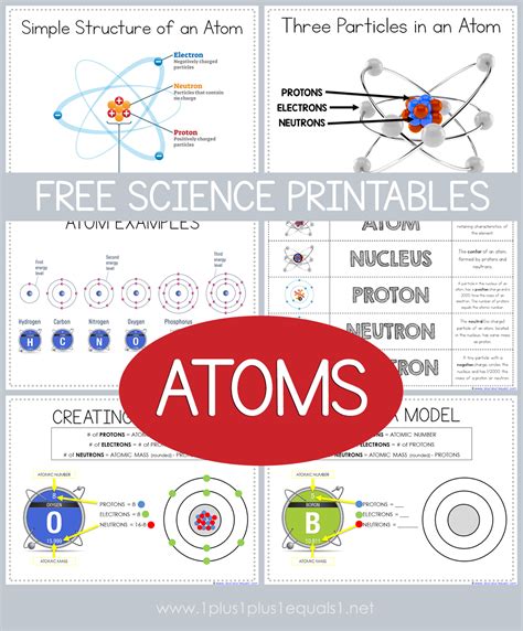 structure   atom worksheet