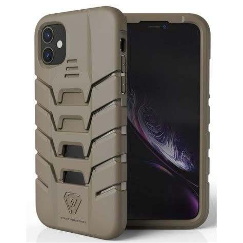 case  iphone  strike industries tactical rugged flexible matte cover  apple iphone